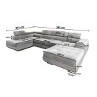 Columbo "U" Sarokgarnitúra