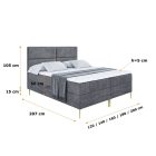 Luna Boxspring Ágy